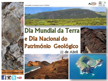 Geoparque Açores - O Geoparque Açores volta a assinalar o Dia Mundial da Terra e Dia Nacional do Património Geológico